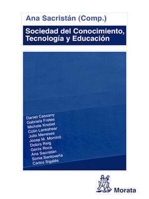 cover image of Sociedad del Conocimiento, Tecnología y Educación